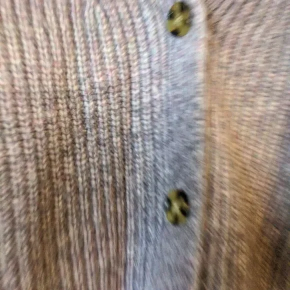 GAP Purple Cardigan Sweater Button Up Large Prep Grunge Vintage Classic - Picture 7 of 12